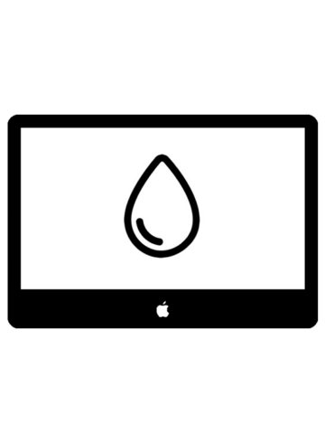 Danos ou infiltração de líquidos – Mac