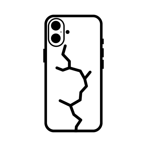 Reparação Vidro Traseiro + Aro Alumínio – iPhone 16